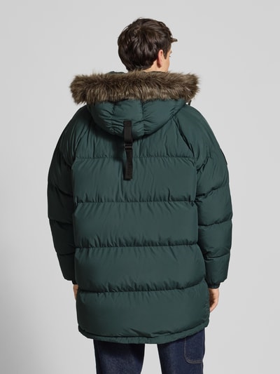 Superdry Gewatteerd jack met labelpatch, model 'Everest' Olijfgroen - 5