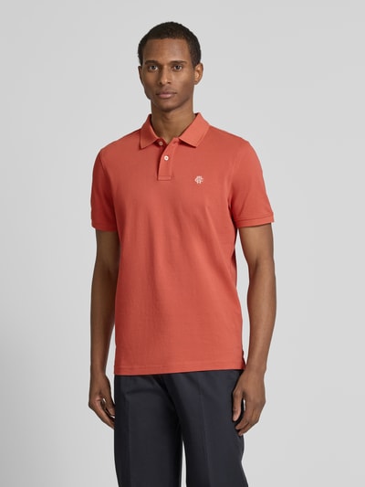 MCNEAL Regular Fit Poloshirt mit Knopfleiste und Label-Stitching Terra 4