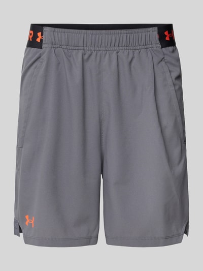 Under Armour Regular fit korte broek met zijsplitten, model 'Vanish' Antraciet - 2