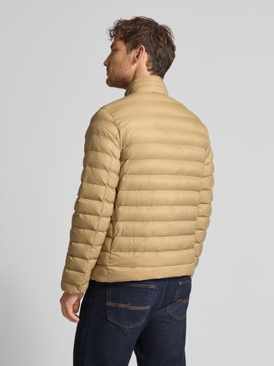 Tommy Hilfiger Regular Fit Steppjacke mit Logo-Stitching Beige 5