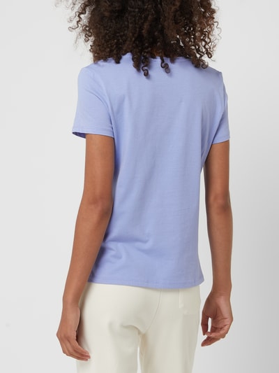 Tom Tailor Denim T-Shirt mit Logo Lavender 5