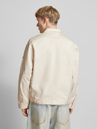 Dickies Jacke mit Label-Patch Modell 'UNLINED EISENHOWER' Offwhite 5