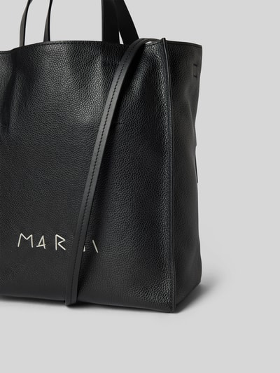 Marni Tote Bag mit Label-Print Black 3