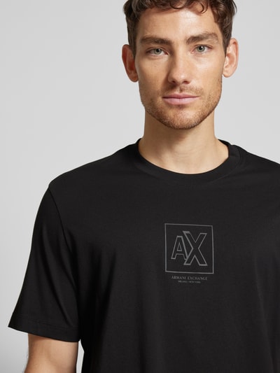 ARMANI EXCHANGE T-Shirt mit Label-Detail Black 3