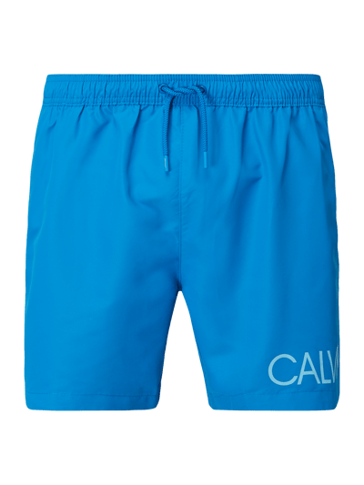 Calvin Klein Underwear Zwemshort met logoprint - waterafstotend Koningsblauw - 1