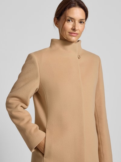 ICONS Cinzia Rocca Mantel mit Kaschmir-Anteil Camel 3