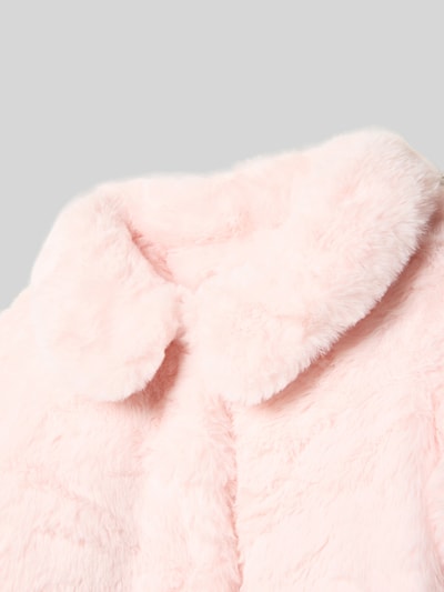 Guess Jacke mit Teddyfell Hellrosa 2