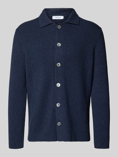 GRAN SASSO Strickjacke aus Schurwoll-Mix mit Kaschmir-Anteil Marine 2