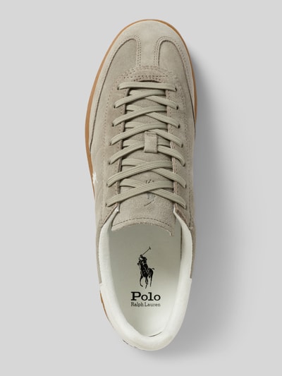 Polo Ralph Lauren Sneaker mit Schnürverschluss Hellgrau 3