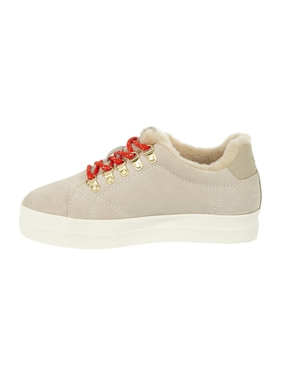 Gant Sneaker aus Veloursleder  Offwhite 3