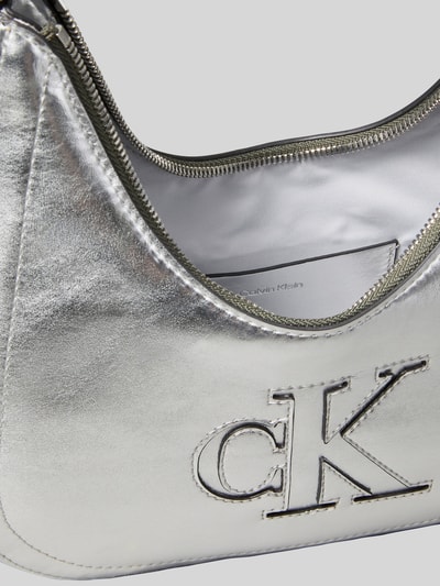 CK Calvin Klein Umhängetasche mit Logo-Detail Silber 2