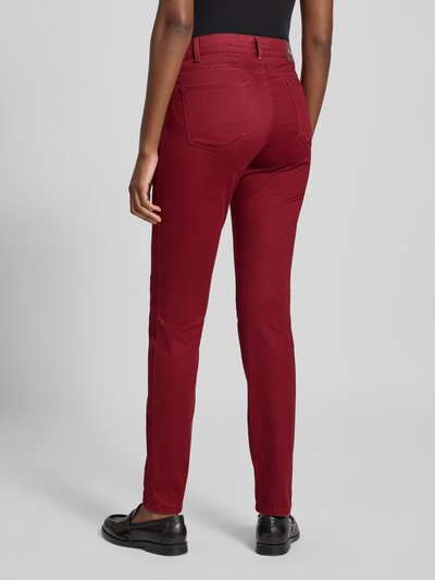 Brax Straight Fit Jeans im 5-Pocket-Design Modell 'STYLE.SHAKIRA' Bordeaux 5