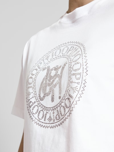 JOOP! T-Shirt mit Label-Details Modell 'Teggi' Weiss 3