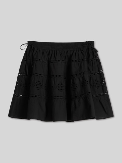 Marc O'Polo Uitlopende mini-rok van puur katoen Zwart - 2