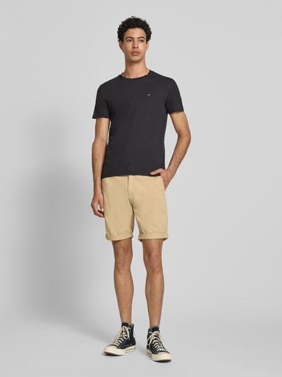Tommy Jeans Szorty chino o kroju slim fit z mieszanka bawełny Beżowy 1