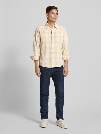 SELECTED HOMME Regular fit ribcordoverhemd van puur katoen, model 'CORD' Offwhite - 1