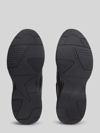 Tommy Hilfiger Sneaker aus echtem Leder mit Logo-Details Black 3