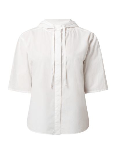 Marc O'Polo Denim Blouse met capuchon  Offwhite - 2