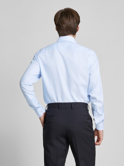 Profuomo Regular Fit Business-Hemd mit Haifischkragen Bleu 5