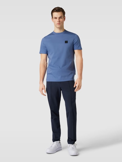 BOSS T-Shirt mit Rundhalsausschnitt Modell 'Tiburt' Bleu 1