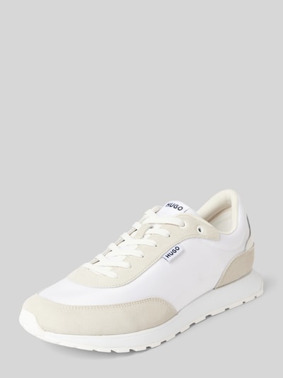 HUGO Sneakers met labeldetails, model 'Icelin' Wit - 1