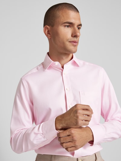 OLYMP Modern Fit Business-Hemd mit Kentkragen Modell 'Bergamo' Rose 3