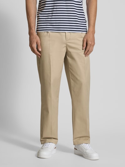 Casual Friday Hose mit Bügelfalten Modell 'PIERCE' Beige 4