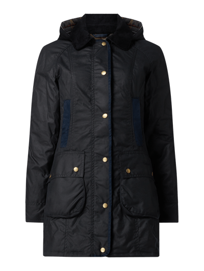 Barbour Parka aus gewachster Baumwolle Modell 'Bower'  Marine 1