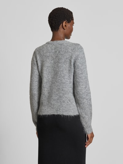 Vero Moda Kurtka z dzianiny o kroju regular fit z dodatkiem wełny model ‘NOVAH’ Średnioszary 5