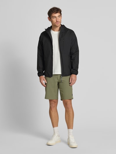 LUHTA Jacke mit Reißverschlusstaschen Modell 'KARHUSAARI' Black 1