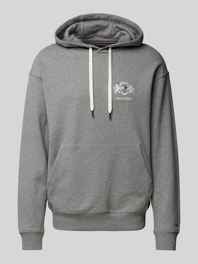 Tommy Hilfiger Hoodie mit Label-Stitching Hellgrau 2