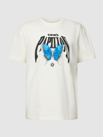 Mister Tee T-Shirt mit Motiv-Print Offwhite 1