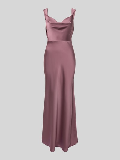 Produktfoto, Slim Fit Abendkleid aus Satin von Laona, satynowa tkanina, bez rękawów, nahtreißverschluss, długość tyłu w rozmiarze 36: 125 cm, szerokość w rozmiarze 36: 30 cm