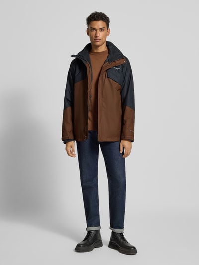 COLUMBIA Jacke mit Kapuze Modell 'BUGABOO' Dunkelbraun 1