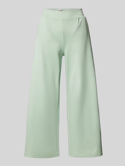 ICHI Culotte met elastische band, model 'Kate' Lichtgroen - 1