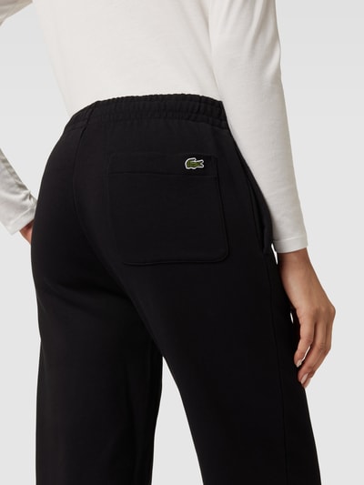 Lacoste hot sale black sweatpants