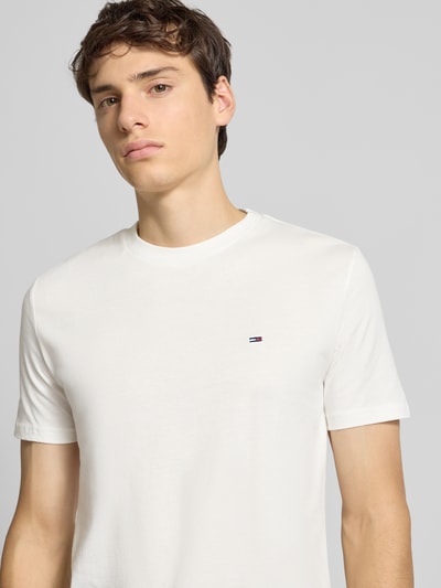 Tommy Jeans Slim Fit T-Shirt aus reiner Baumwolle im 2er-Pack Offwhite 3