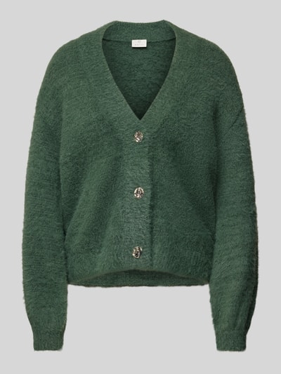 Kaffe Regular fit cardigan met wol, model 'vilma' Mintgroen - 2