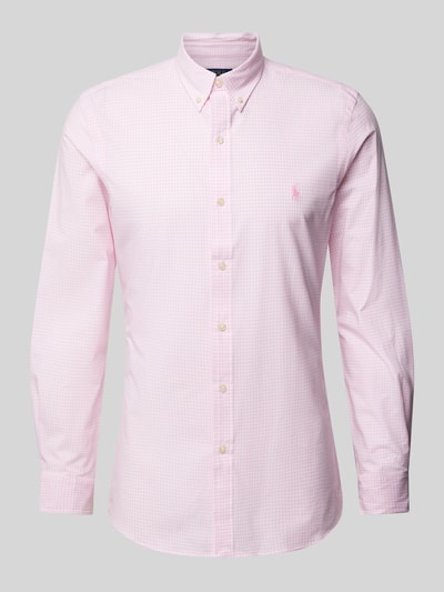 Polo Ralph Lauren Slim Fit Freizeithemd mit Button-Down-Kragen Rosa 1