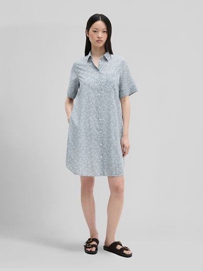 Marc O'Polo Loose Fit Freizeitkleid aus reiner Baumwolle Mint 1