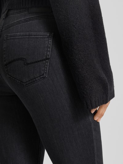 Angels Slim fit jeans met viscose, model 'Cici' Antraciet - 3