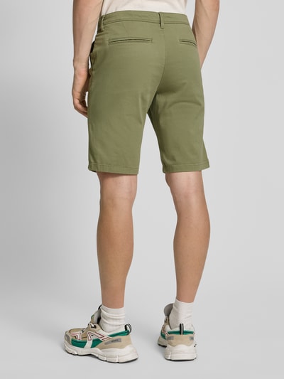 Jack & Jones Regular fit bermuda met steekzakken, model 'IBOWIE' Olijfgroen - 5