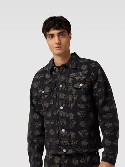 Billionaire Boys Club Jacke in Denim-Optik Black 3