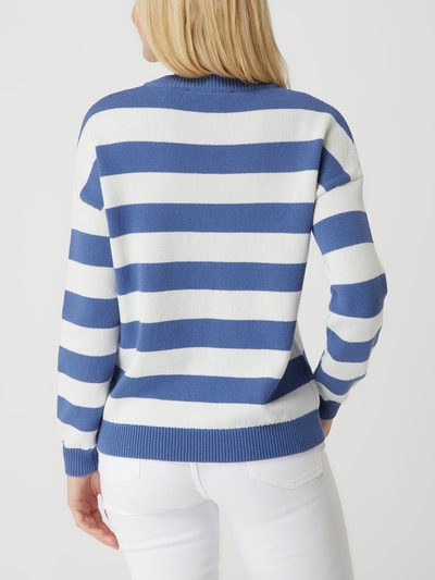 BETTY & CO GREY Sweter z mieszanki bawełny  Bleu 5
