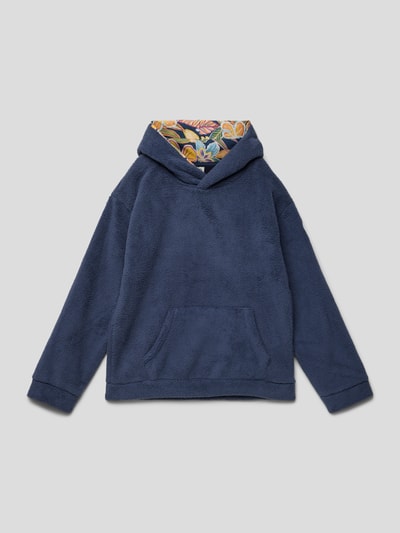 Roxy Hoodie mit Känguru-Tasche Modell 'SOMEONE NEW' Marine 1