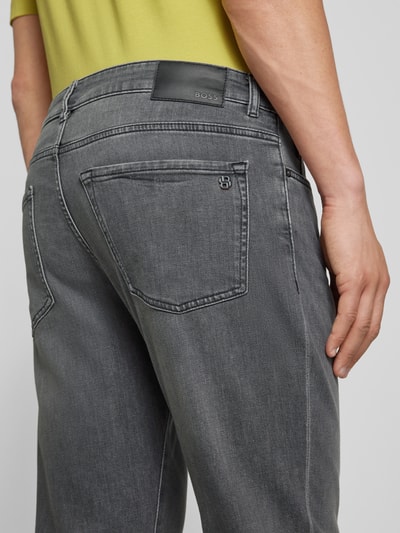 BOSS Orange Regular Fit Jeans im 5-Pocket-Design Modell 'RE.MAINE BO' Mittelgrau 3