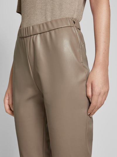 Herzensangelegenheit Broek met deelnaden Taupe - 3