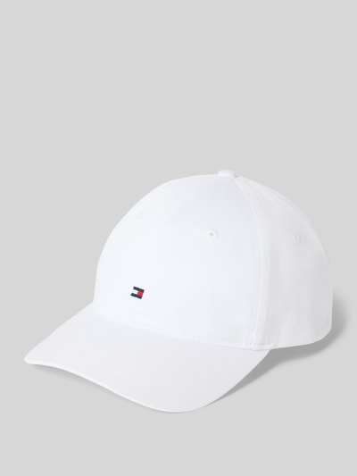 Tommy Hilfiger Czapka z daszkiem z czystej bawełny Biały 1