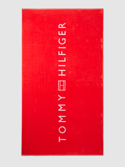 Tommy Hilfiger Handtuch aus Frottee Rot 2