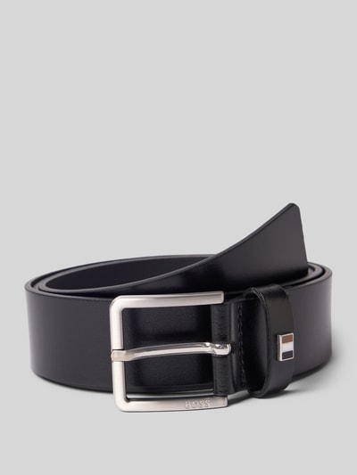 BOSS Gürtel aus echtem Leder Black 1